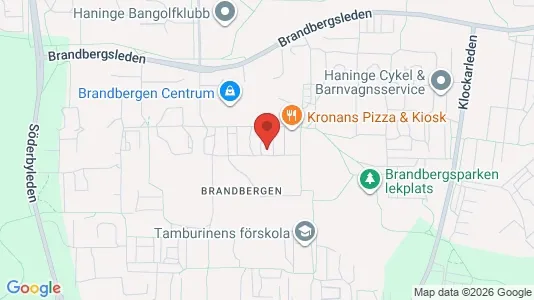 Apartments for rent i Haninge - kort over placeringen