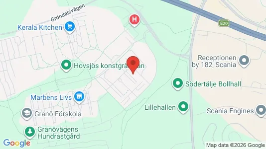Apartments for rent i Södertälje - kort over placeringen