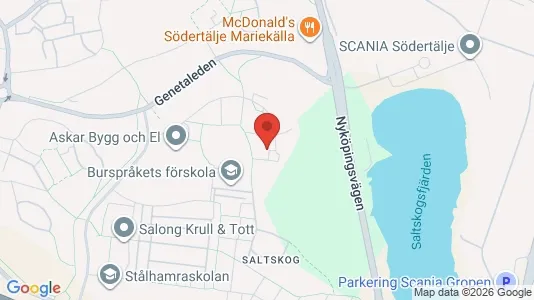 Apartments for rent i Södertälje - kort over placeringen