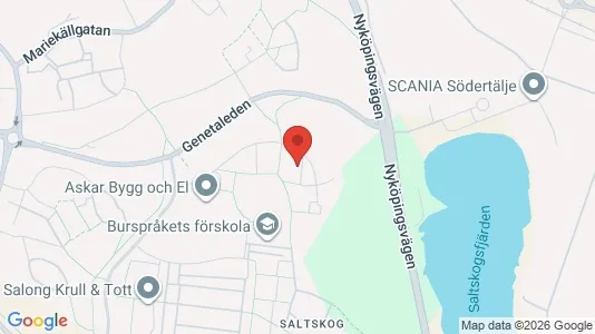 Apartments for rent i Södertälje - kort over placeringen