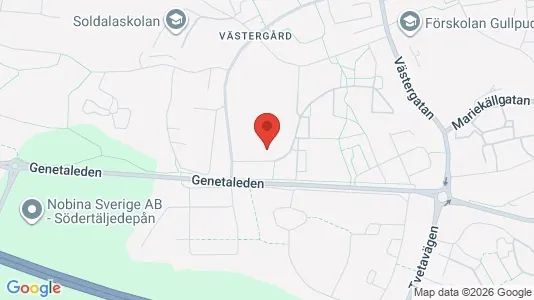 Apartments for rent i Södertälje - kort over placeringen