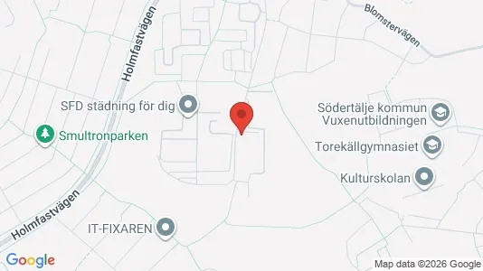 Apartments for rent i Södertälje - kort over placeringen