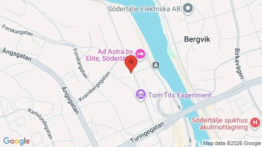 Apartments for rent i Södertälje - kort over placeringen