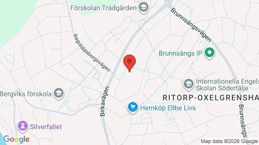 Apartments for rent i Södertälje - kort over placeringen