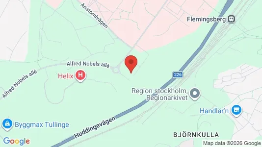 Apartments for rent i Huddinge - kort over placeringen