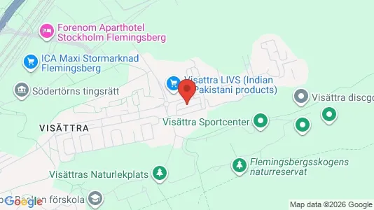 Apartments for rent i Huddinge - kort over placeringen