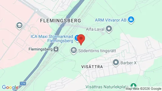 Apartments for rent i Huddinge - kort over placeringen