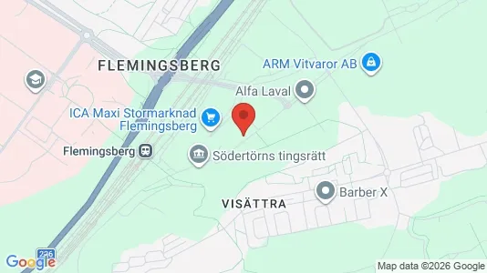 Apartments for rent i Huddinge - kort over placeringen