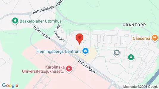 Apartments for rent i Huddinge - kort over placeringen