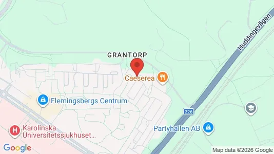 Apartments for rent i Huddinge - kort over placeringen