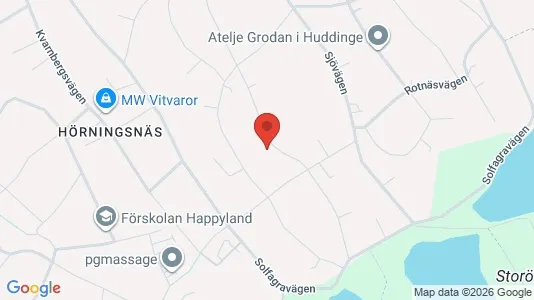Apartments for rent i Huddinge - kort over placeringen