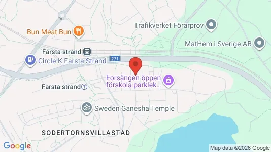 Apartments for rent i Stockholm South - kort over placeringen