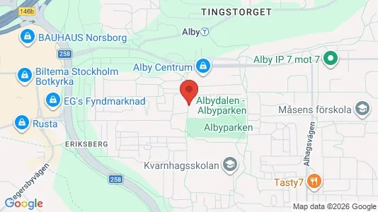 Apartments for rent i Botkyrka - kort over placeringen