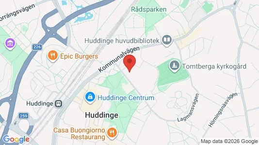 Apartments for rent i Huddinge - kort over placeringen