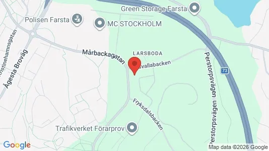 Apartments for rent i Stockholm South - kort over placeringen