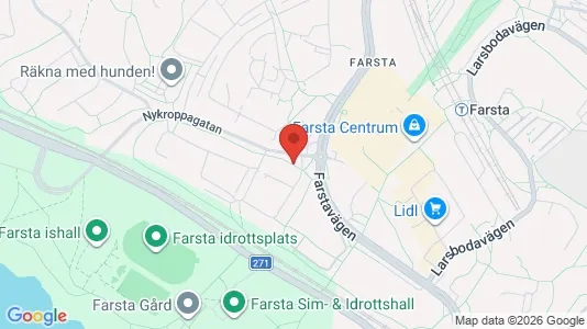 Apartments for rent i Stockholm South - kort over placeringen