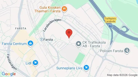 Apartments for rent i Stockholm South - kort over placeringen