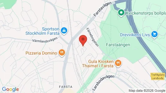 Apartments for rent i Stockholm South - kort over placeringen