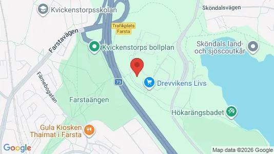 Apartments for rent i Huddinge - kort over placeringen