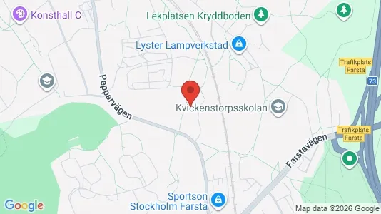 Apartments for rent i Stockholm South - kort over placeringen