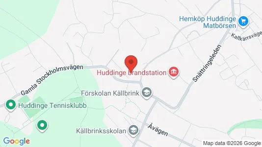 Apartments for rent i Huddinge - kort over placeringen