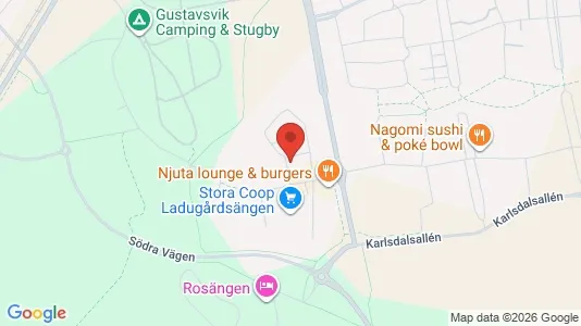 Apartments for rent i Örebro - kort over placeringen