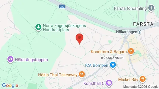 Apartments for rent i Stockholm South - kort over placeringen