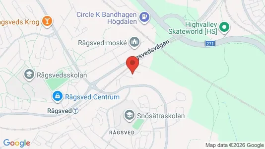 Apartments for rent i Stockholm South - kort over placeringen