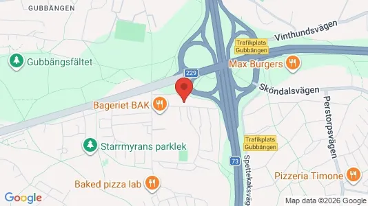 Apartments for rent i Stockholm South - kort over placeringen