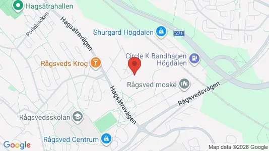 Apartments for rent i Stockholm South - kort over placeringen