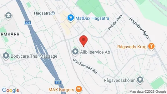 Apartments for rent i Stockholm South - kort over placeringen