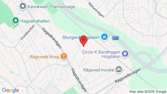 Apartments for rent i Stockholm South - kort over placeringen