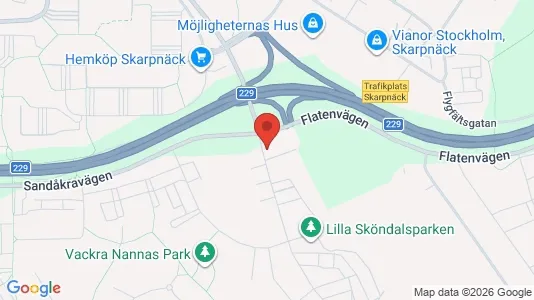 Apartments for rent i Stockholm South - kort over placeringen