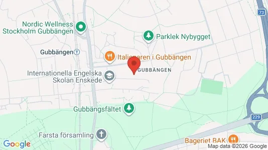Apartments for rent i Stockholm South - kort over placeringen