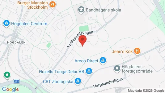 Apartments for rent i Stockholm South - kort over placeringen