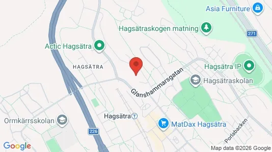 Apartments for rent i Stockholm South - kort over placeringen