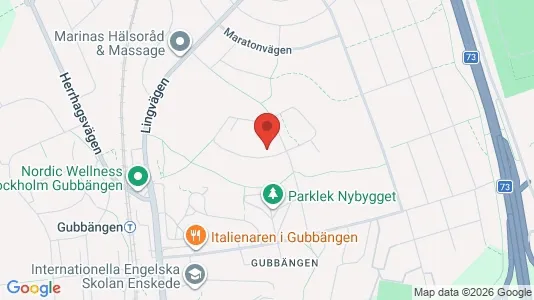 Apartments for rent i Stockholm South - kort over placeringen