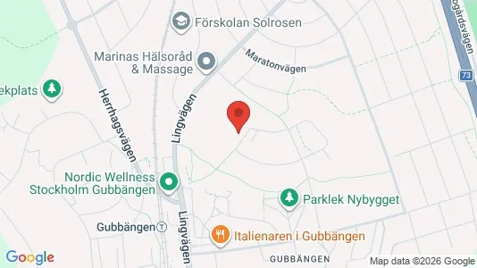 Apartments for rent i Stockholm South - kort over placeringen