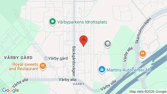 Apartments for rent i Huddinge - kort over placeringen