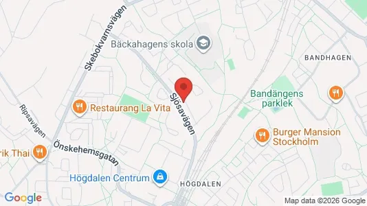 Apartments for rent i Stockholm South - kort over placeringen