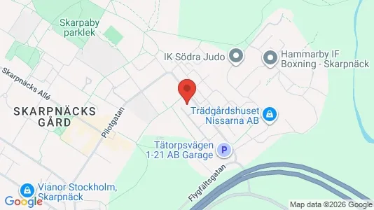 Apartments for rent i Stockholm South - kort over placeringen
