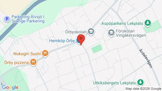 Apartments for rent i Stockholm South - kort over placeringen