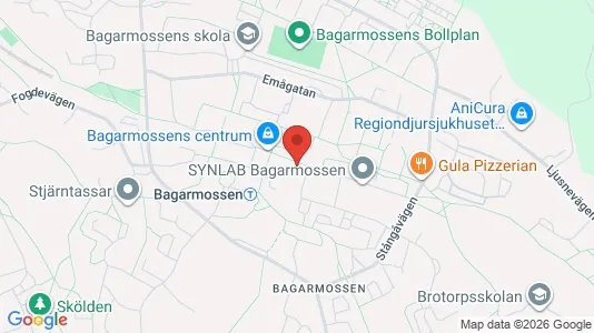 Apartments for rent i Stockholm South - kort over placeringen