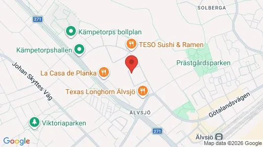 Apartments for rent i Stockholm South - kort over placeringen