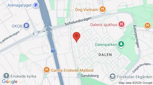 Apartments for rent i Stockholm South - kort over placeringen