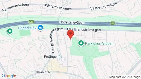 Apartments for rent i Stockholm South - kort over placeringen