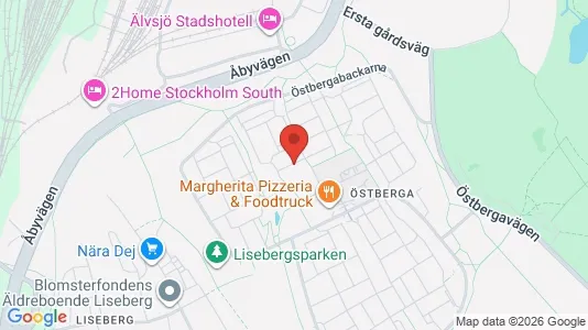 Apartments for rent i Stockholm South - kort over placeringen
