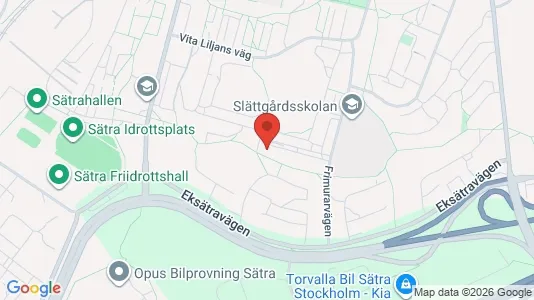 Apartments for rent i Stockholm South - kort over placeringen