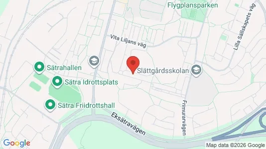 Apartments for rent i Stockholm South - kort over placeringen