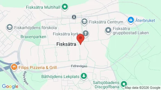 Apartments for rent i Nacka - kort over placeringen